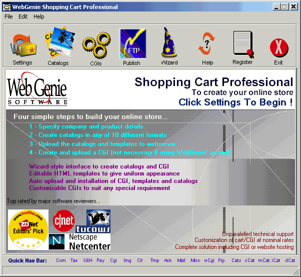 Vp-asp Shopping Cart 5.00 Software